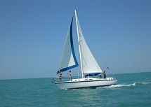 Key West Sailing Adventure Obsession under sail