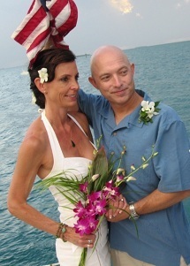 meeker couple wedding Key West Sailing Adventure